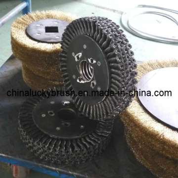 Twist Knot Steel Wire Wheels Brush for Railway (YY-079)